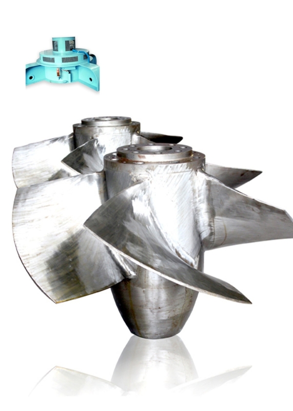 Customized Kaplan Hydro Turbine Generator Runner Diameter 0.6-2m For Output