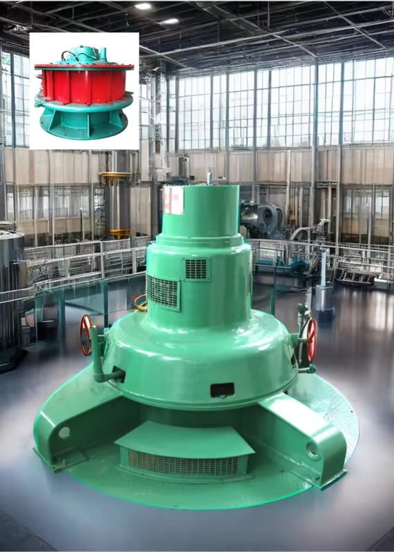 Customized Kaplan Hydro Turbine Generator Runner Diameter 0.6-2m For Output
