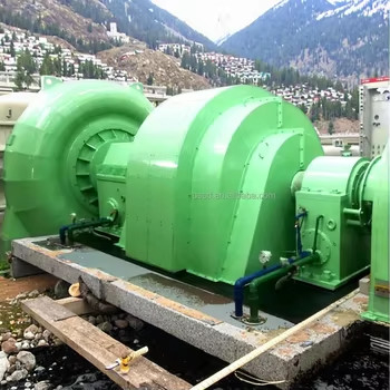 Maintains 85% Efficiency at 40-110% Load Variance Hydropower Turbine Efficiency Rated Voltage 400V 600V 800V 11KV 13.8KV