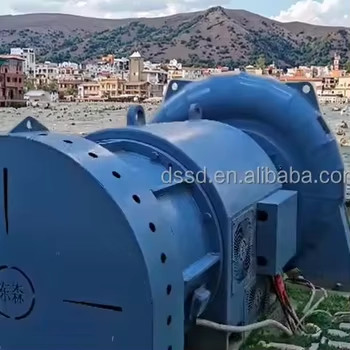 Maintains 85% Efficiency at 40-110% Load Variance Hydropower Turbine Efficiency Rated Voltage 400V 600V 800V 11KV 13.8KV