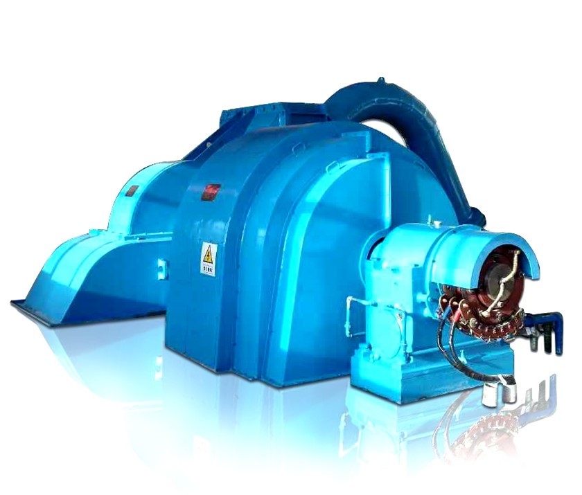 Stainless Steel Runner Materials Pelton Turbine Generator For 100m To 700m Design Head