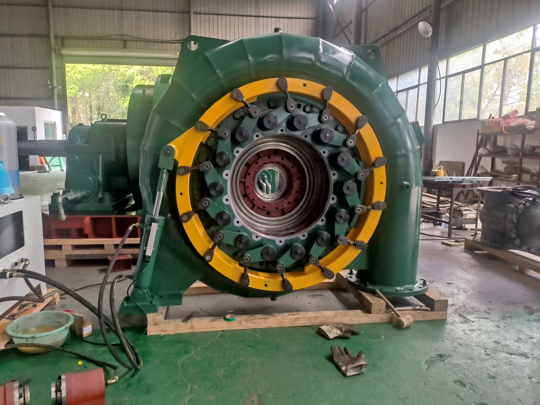 Large Pipe Diameter DN2250-3200mm Francis Water Turbine Generator for High Flow Rate Water Power Generation
