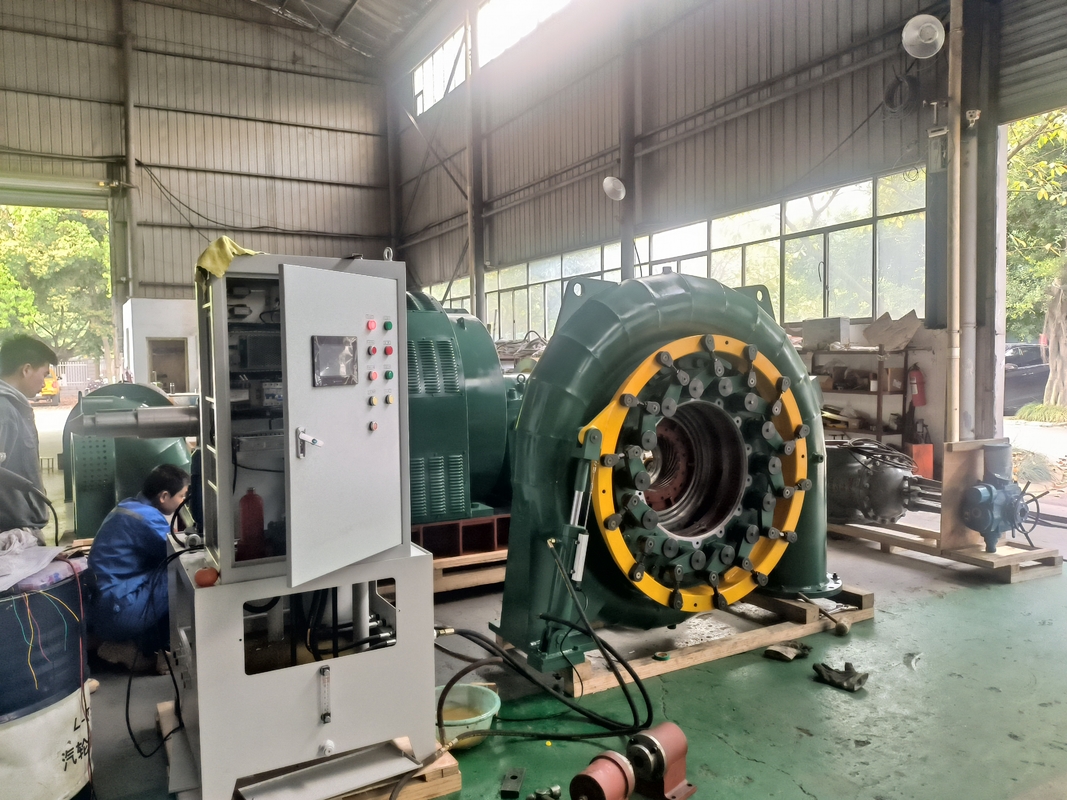 Large Pipe Diameter DN2250-3200mm Francis Water Turbine Generator for High Flow Rate Water Power Generation