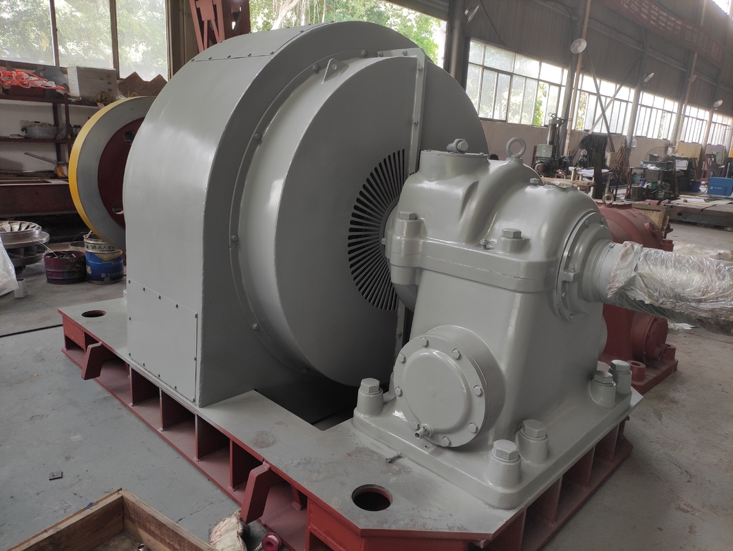 3 Phase Francis Hydro Turbine Generator with Brushless Excitation Vertical and Horizental Installation Type