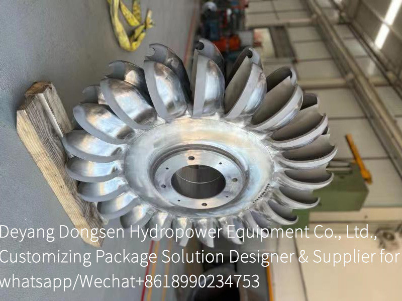 Generate Power Customized Blade Height Stainless Steel Hydro Turbine Runner for Long-lasting Energy Production