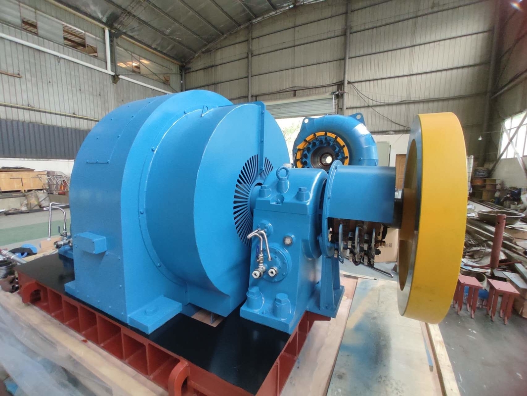 400V Rated Voltage Francis Hydro Turbine Generator Customized Control And Protection System