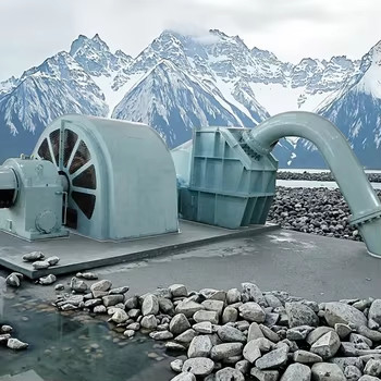 Customized High Head Pelton Water Turbine Generator Equipped With Intelligent Control Protection System