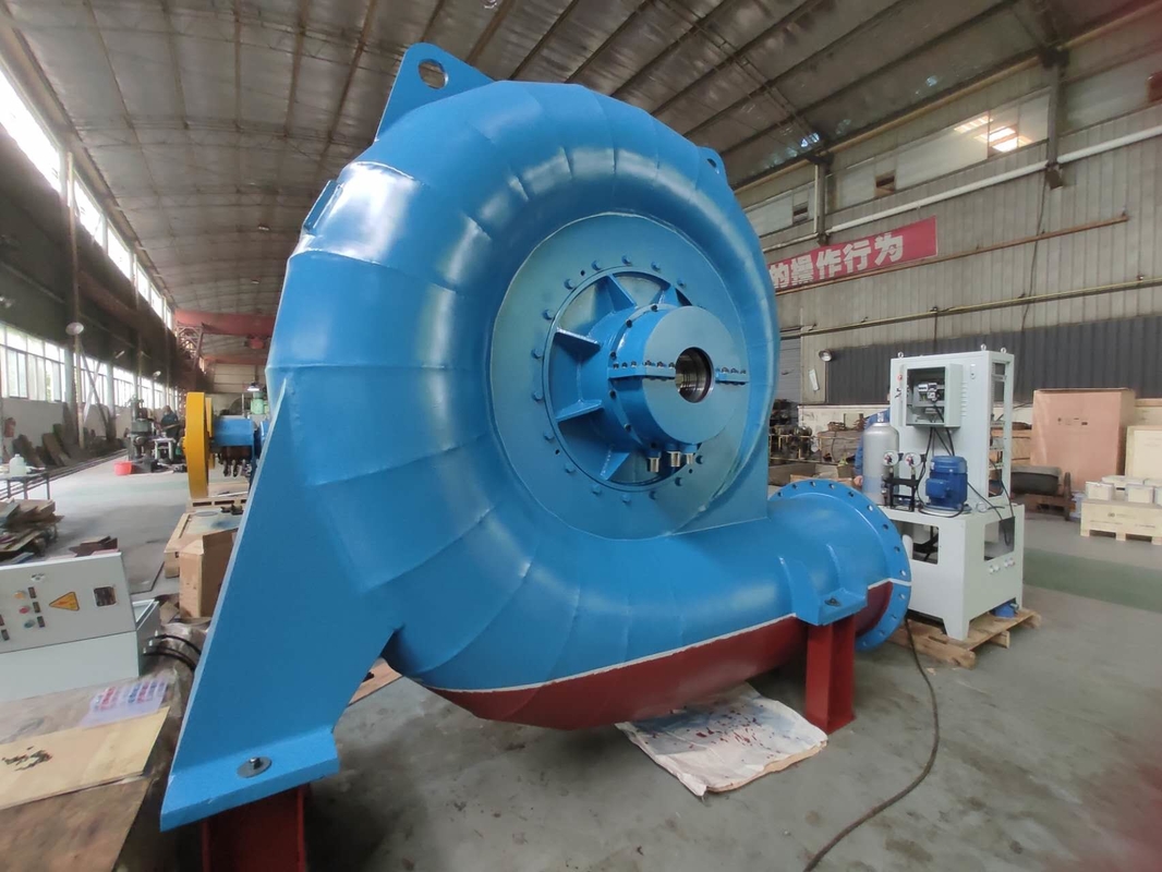 3 Phase Francis Hydro Turbine Generator with Brushless Excitation Vertical and Horizental Installation Type