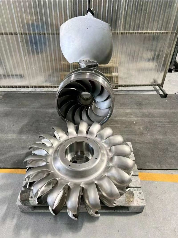 Francis Runner  Blade Angle Hydroelectric Turbine For And Inlet Pressure Of 10 MPa