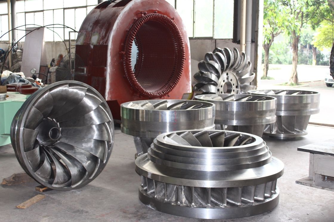 Customized Inlet Diameter 1-5 Meters Hydro Turbine Runner with and Rated Rotor Speed 100rpm 200rpm 300rpm 500rpm 1000rpm