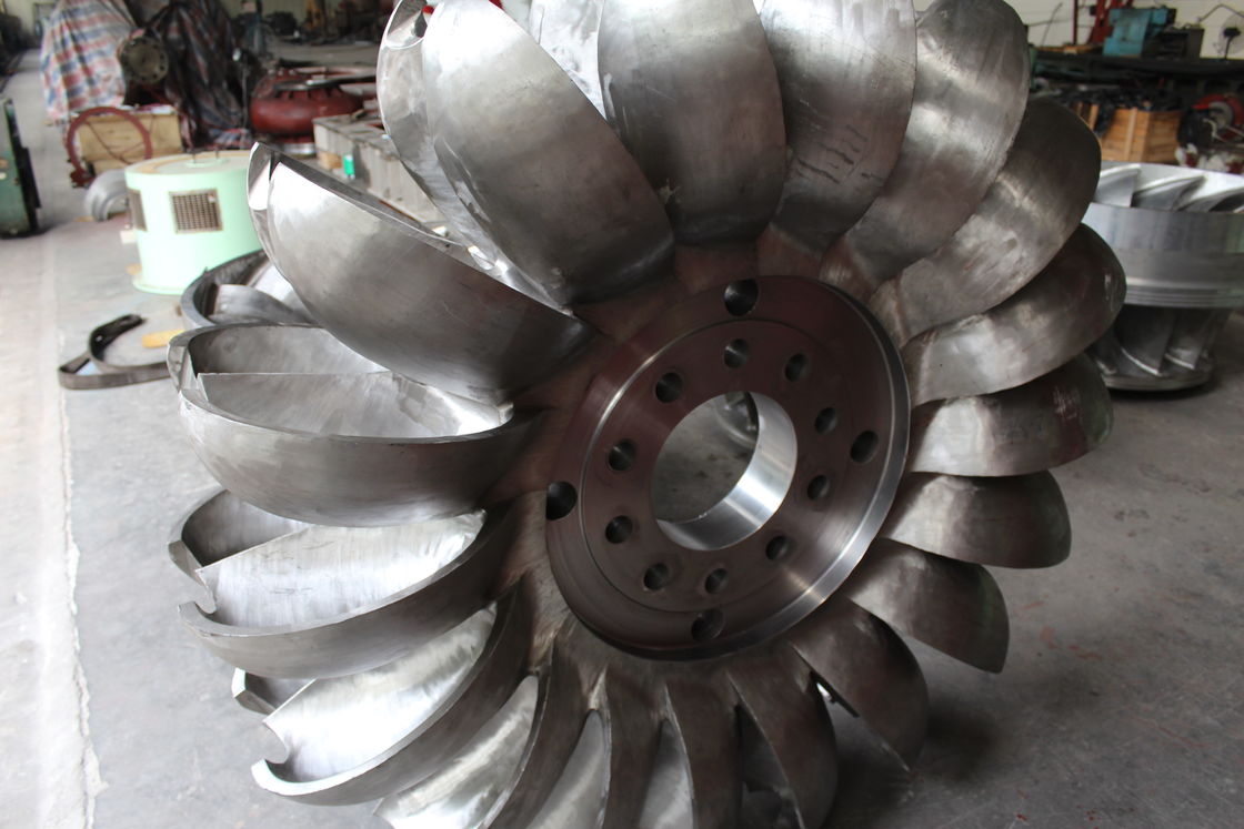 Customized Inlet Diameter 1-5 Meters Hydro Turbine Runner with and Rated Rotor Speed 100rpm 200rpm 300rpm 500rpm 1000rpm