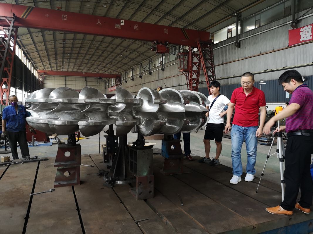 Customized Inlet Diameter 1-5 Meters Hydro Turbine Runner with and Rated Rotor Speed 100rpm 200rpm 300rpm 500rpm 1000rpm