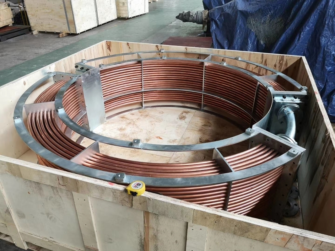 Heat Exchanger Water-Cooled Oil Cooler | Industrial Hydraulic Oil Radiator | Corrosion-Resistant Design for Turbine/Air Compressor/Cooling Systems