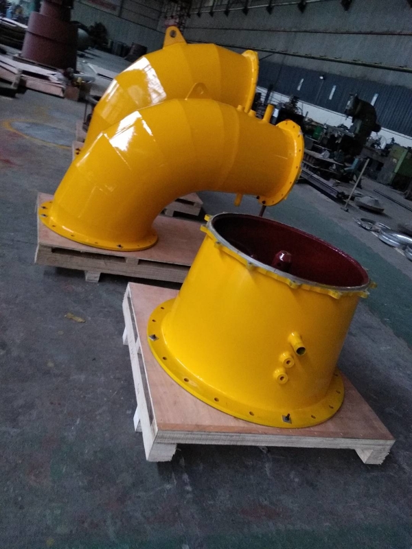 Aluminum Alloy Blade Horizontal or Vertical Layout Hydroelectric Turbine for 100kw-20mw Power Range Efficiency