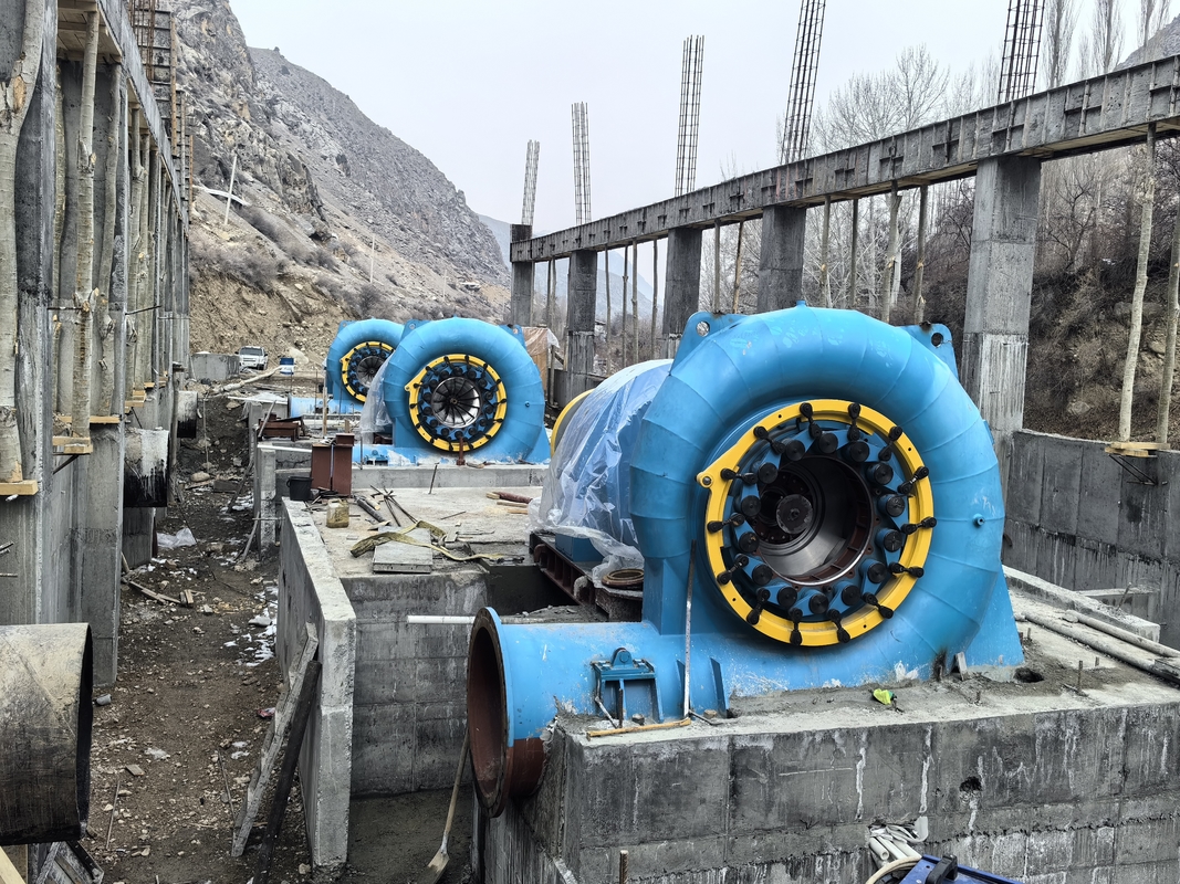 150RPM-1000RPM Speed Range Water Turbine Generator Low Noise Level ≤80dB and Long Life Time Over 30 Years