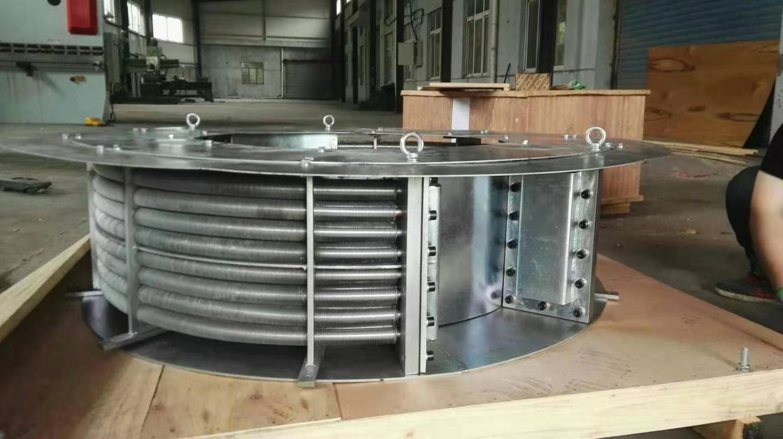 Industrial Wall Mounted Hydraulic Oil Cooler 10-50 Kg For Fluid Pipe Operating Temperature Range 0-80°C Performance