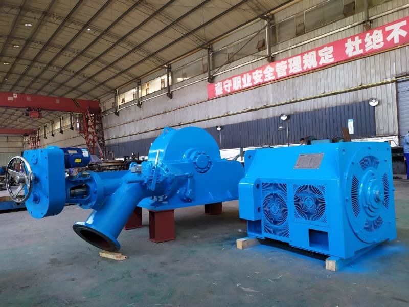 Impulse Type Turgo Water Turbine Generator For 30-400 meter Water Head