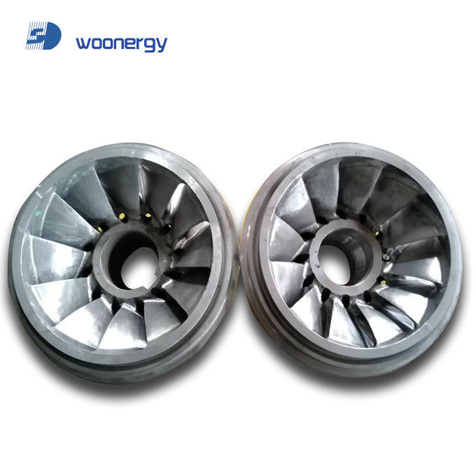 Customized Hydro Turbine Generator Steel Stainless Steel 450-1000rpm for Water Heads 5m-500m