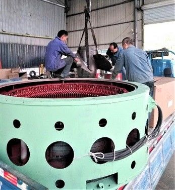 Axial Flow Kaplan Hydro Turbine Generator 500 Kw For Low Water Head 3-50 Meters