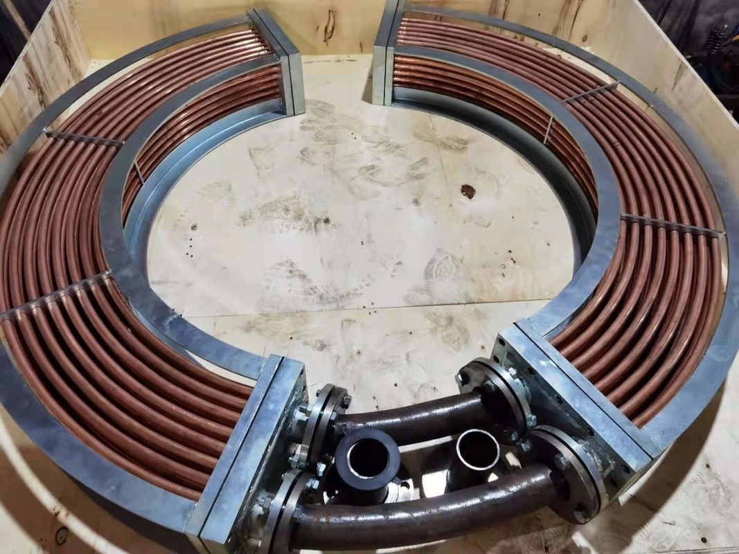 Heat Exchanger Water-Cooled Oil Cooler | Industrial Hydraulic Oil Radiator | Corrosion-Resistant Design for Turbine/Air Compressor/Cooling Systems