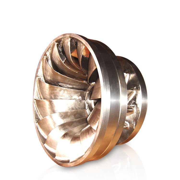 Steel / Stainless Steel Hydro Turbine Generator With 90-96% Efficiency For Water Head 5m-500m