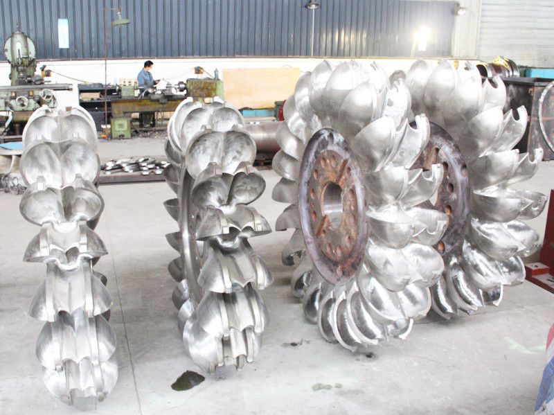 IP54 Protection Grade Pelton Type Turbine Generator for Power Generation in Cast Iron/Stainless Steel