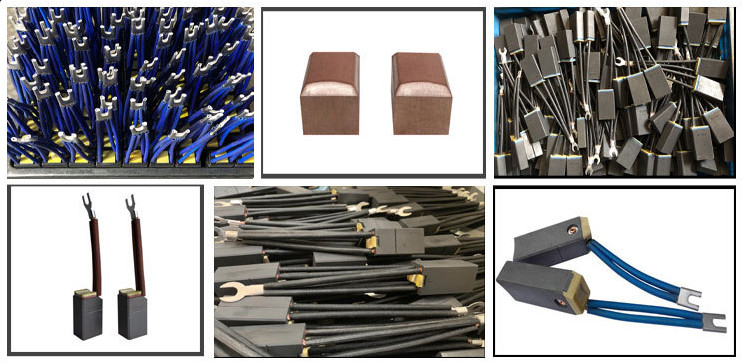 High Voltage Electric Motor Carbon Brushes Generator Excitation Carbon Brush