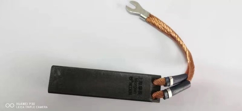 Different Material Electric Motor Carbon Brushes For Diesel Engine , Gasoline Motor