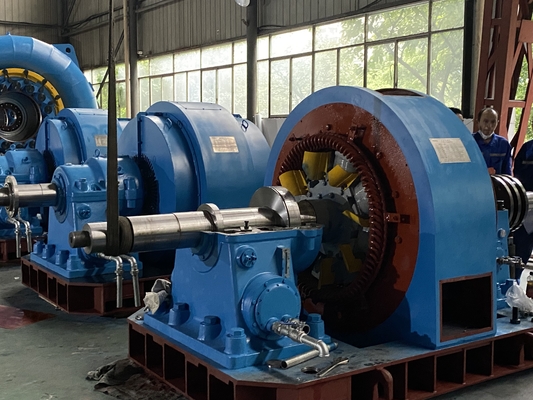 High Efficiency 3*1050kw Francis Turbine Generator Hydro Power Francis Water Turbines