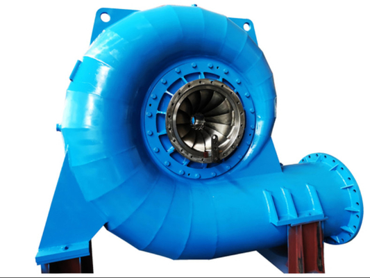 Customized Vertical Francis Turbine Hydro Power Plant Renewable Energy Water Turbine