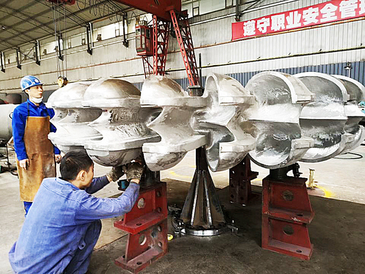 Efficient Hydro Turbine Runner With High Rotation Speed And Customized Blade Thickness