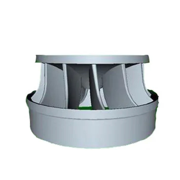 Customized Blade Height Water Power Turbine for Water Resource Utilization