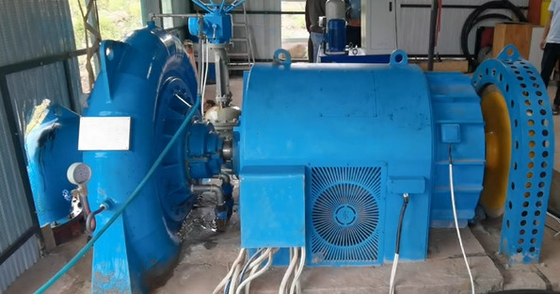 4mw Capacity Francis Type Hydro Turbines For Sustainablemini Power Station