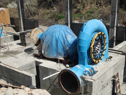 Customized Steel Stainless Steel Hydro Turbine Generator 50HZ/60HZ Frequency