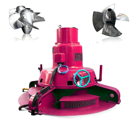 Power 20MW High Efficiency Turbine Generator 0.6-2m Runner Diameter 220-11000V Voltage