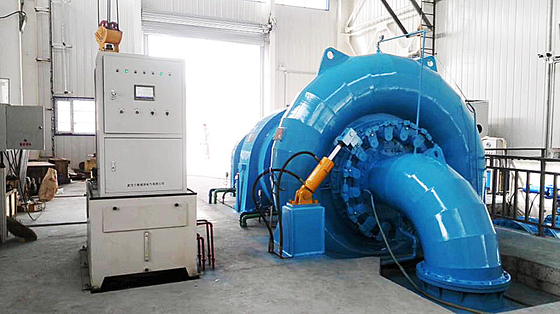Steel/Stainless Steel Hydro Turbine Generator High Durability and 90-96% Efficiency