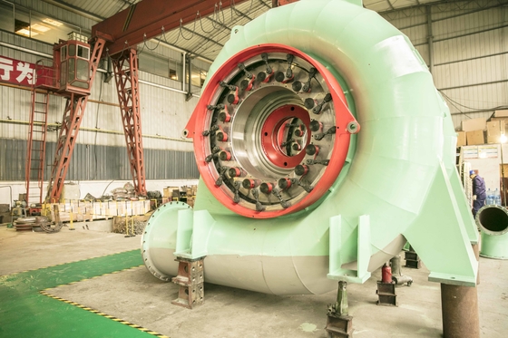 Power Francis Turbine Generator 300KW-20MW Automatic Control 450-1000RPM 20m-300M Head 50Hz/60Hz
