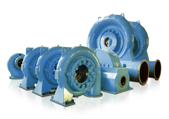 Customized Hydro Turbine Generator 200kw-20mw 450-1000rpm 5m-500m Water Head Model