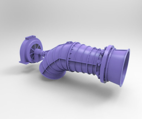 Durability Customized Hydro Turbine Generator 450-1000rpm 5m-500m Water Head 50HZ/60HZ