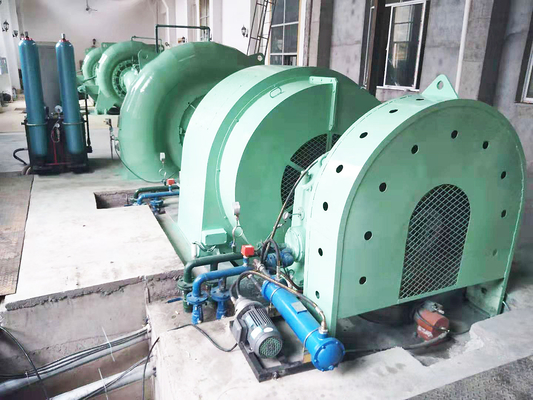 Custom Steel Stainless Steel Hydro Turbine Generator 200kw-20mw Capacity 50HZ/60HZ