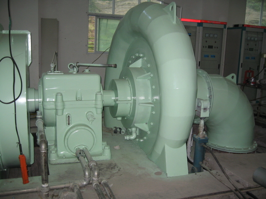 Stainless Steel Vertical/Horizontal Francis Turbine Generator 300KW-20MW