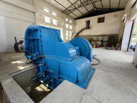 Power Output Pelton Turbine Generator Stainless Steel Insulation Class F