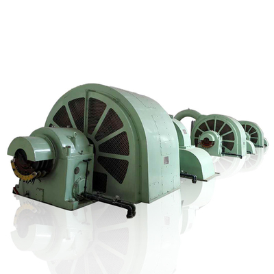 Power Output Pelton Turbine Generator Lightweight Design Brushless/Thyristor Excitation F Class Insulation