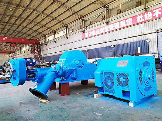 200kw-20mw Customized Water Turbine Indoor/Outdoor Rated Frequency Air/Water Cooling