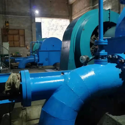 Efficiency Stainless Steel Turgo Turbine Generator 500-3000rpm 50Hz/60Hz 200kW-30MW Rated Power