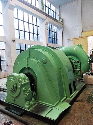 Capacity Hydro Turbine Generator 200kw-20mw Water Head 5m-500m RPM 450-1000rpm
