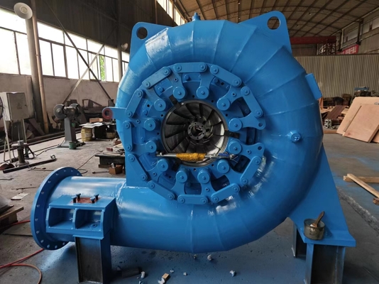 Customized 450-1000rpm 200kw-20mw Stainless Steel Francis Turbine Generator