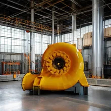 Durability Hydro Turbine Generator 200kw-20mw Capacity 50HZ/60HZ Frequency