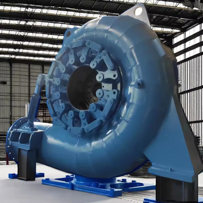 50Hz/60Hz Stainless Steel Francis Water Turbine Generator Rated Water Head 20m-300M