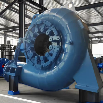 Stainless Steel Vertical Francis Turbine Generator with 400V - 10kV Voltage for Water Head Range 20m - 300M